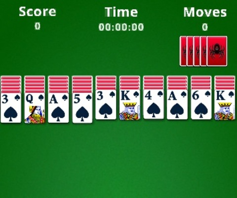 Hra Spider Solitaire