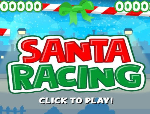 Hra Santa Racing