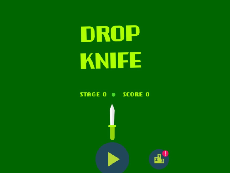 Hra Drop Nůž 