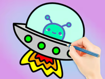 Hra Omalovánky: Galaxy Wander 