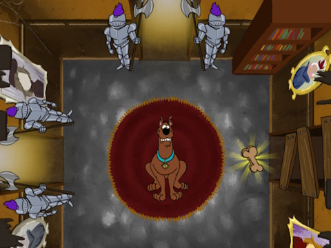 Hra Scoobyho rytířská můra 