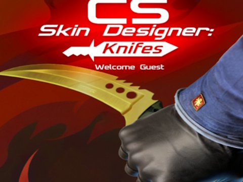 Hra CS Skin Designer: Nože 