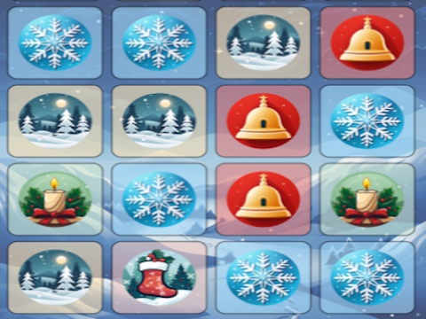 Hra Sloučení symbolů WinterWonder 