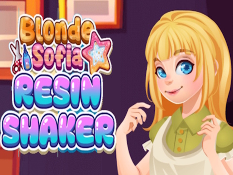 Hra Blond Sofia Resin Shaker 