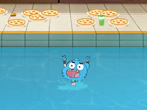 Hra Úžasný svět Gumball Pool Party 