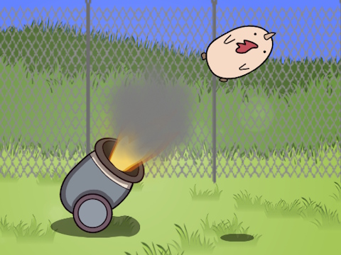 Hra Balistická kuřata 2 