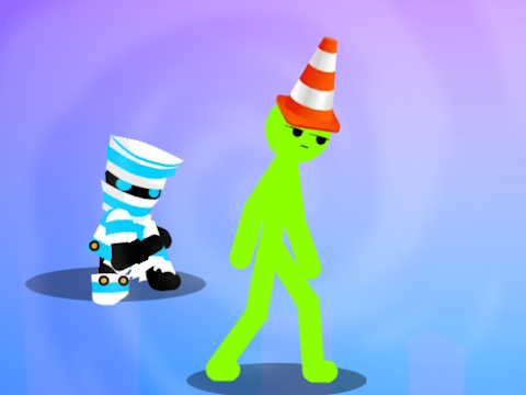 Hra Parkour Master: Stickman Race