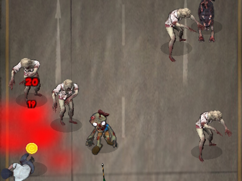 Hra Přežití obrany zombie