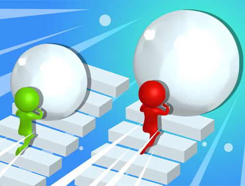 Hra Snow Race 3D zábavné závodění 