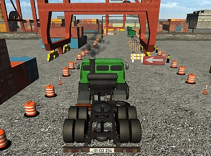 Hra Těžký Kamion Drift A Jízda 