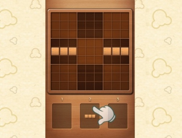 Hra Puzzle Dřevěný Blok 