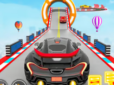 Hra Merge Racer - Kaskadérské auto 