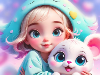 Hra Puzzle: Sweet Baby 
