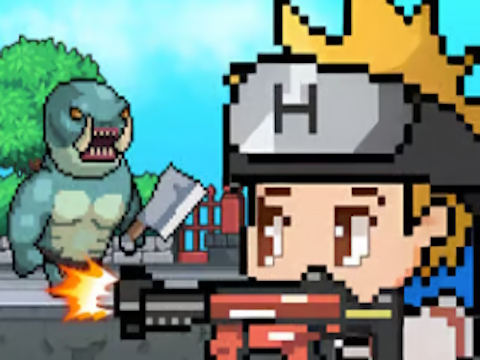 Hra Mecha Shoot Pixel RPG