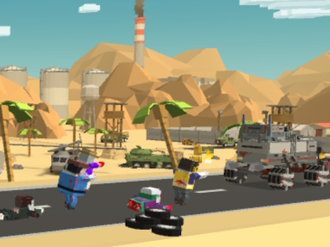 Hra Zombie Derby Pixel Survival