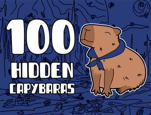 Hra 100 skrytých kapybar 