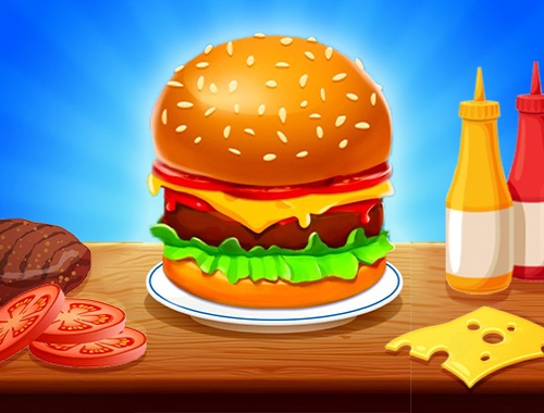 Hra Burger Kavárna 