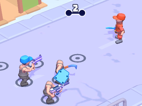 Hra Squad Assembler: Red vs Blue
