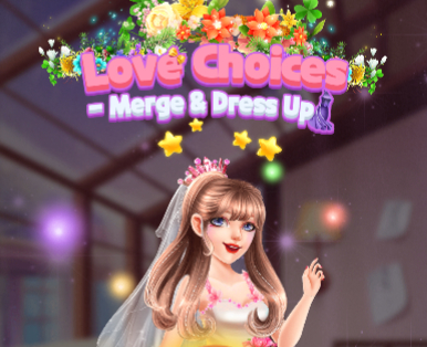 Hra Love Choices sloučit a oblékat se 