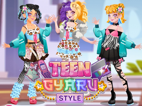 Hra Dospívající styl Gyaru 