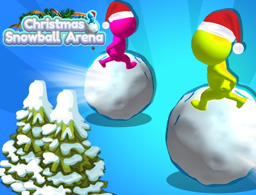 Hra Vánoční Snowball Arena 