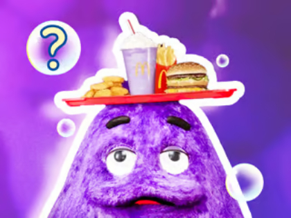 Hra Dětský kvíz: Trivia Grimace Shake 