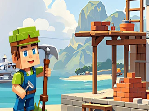 Hra Stavební mody pro Minecraft 