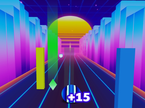Hra Neon Dash