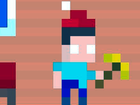 Hra Zimní blok Minicraft 