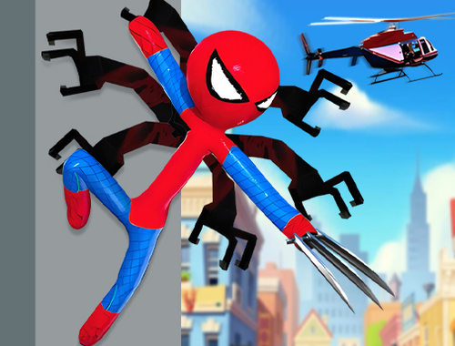 Hra Bitva v zábavním parku Spiderlox 