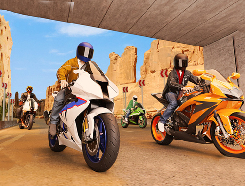 Hra Skutečný motocyklový simulátor Race 3D 