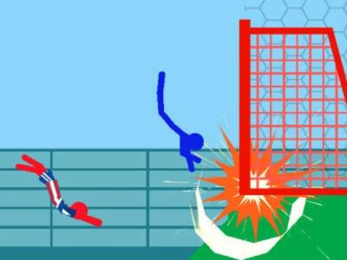 Hra Ragdoll Soccer: 2 hráči 