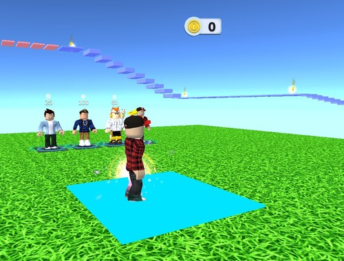 Hra Snadná výzva Obby Jump and Run Challenge Online 