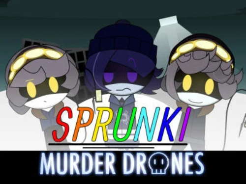 Hra Sprunki: Vražedné drony 