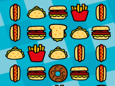 Hra Hra Food Match 