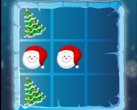 Hra Vánoční Tic Tac Toe 