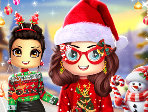 Hra Vánoční dressup Roblox 