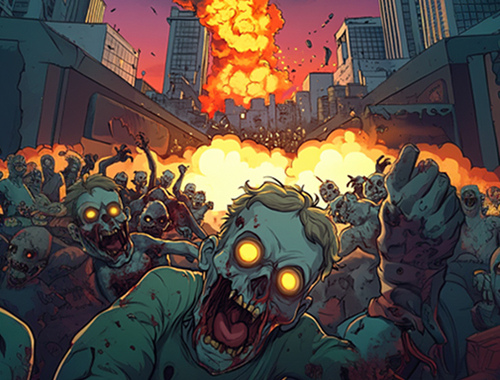 Hra Zombie Siege. io 