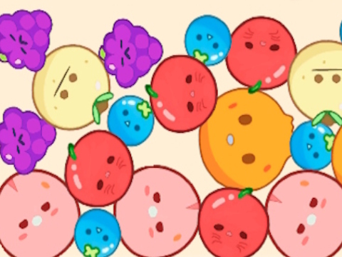Hra Sloučit ovoce Fold the Watermelon Original! 