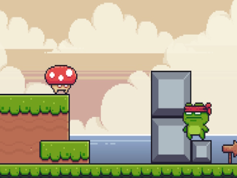 Hra Frogster