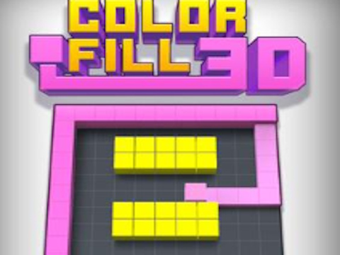 Hra Barevná výplň 3D 