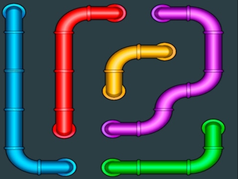 Hra Připojte trubky: vodní puzzle 