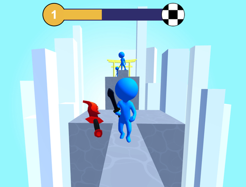 Hra Hrajte meč! Ninja Slice Runner 