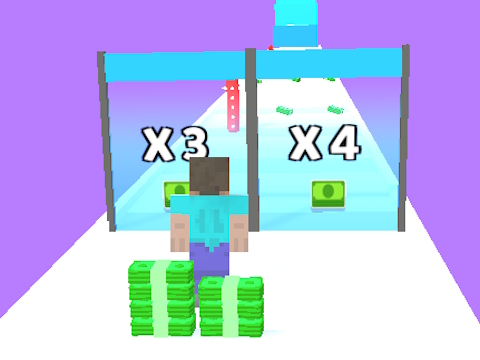 Hra Zásobník peněz Minecraft 