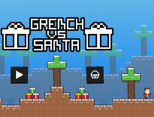 Hra Grinch vs Santa 