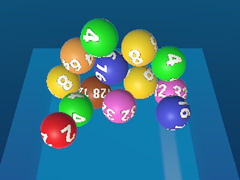 Hra Sloučit Balls 2048: Billiards! 