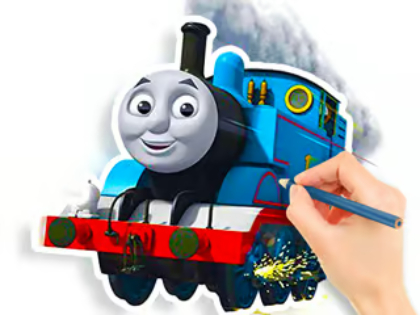Hra Omalovánky: Thomas 