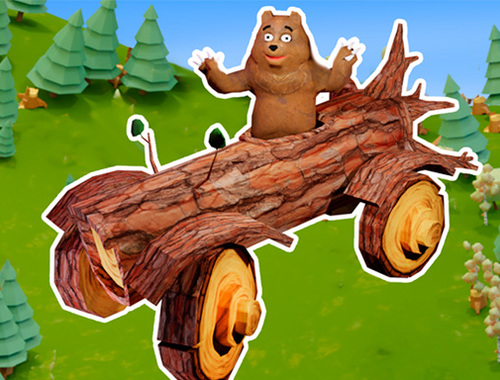 Hra Bear vs lidé 