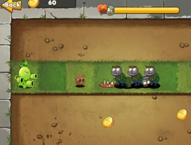 Hra Mutantní rostliny vs zombie 