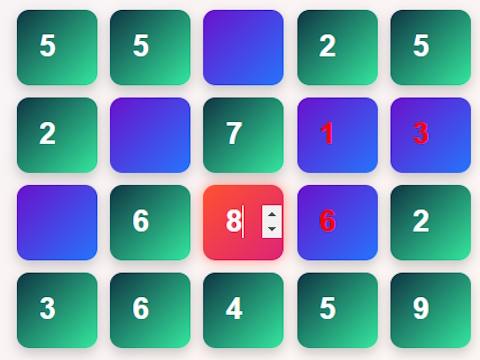 Hra Moderní sudoku 